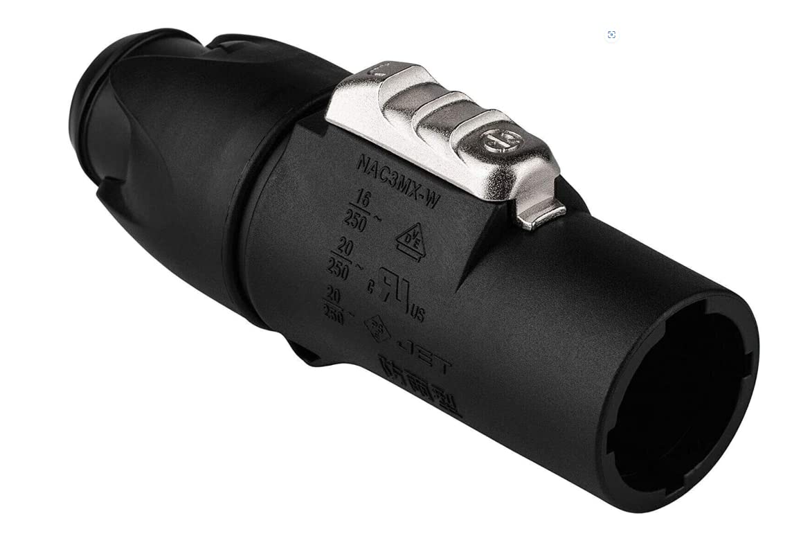 Amazon.com: (2) Two Genuine NEUTRIK NAC3MX-W-TOP PowerCON True 1